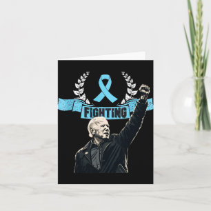 Stay Strong Biden Patriotic Support Ribbon Prostat Card