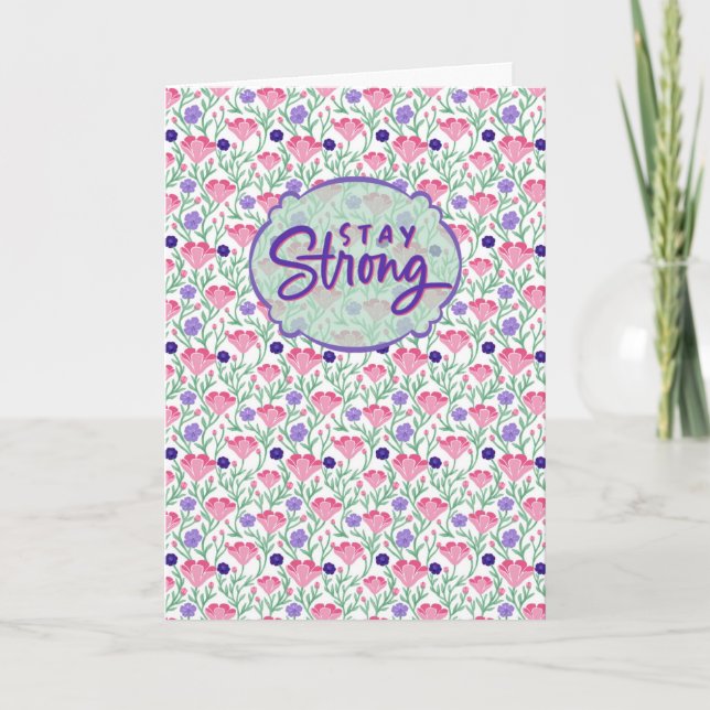Stay Strong Card (Front)