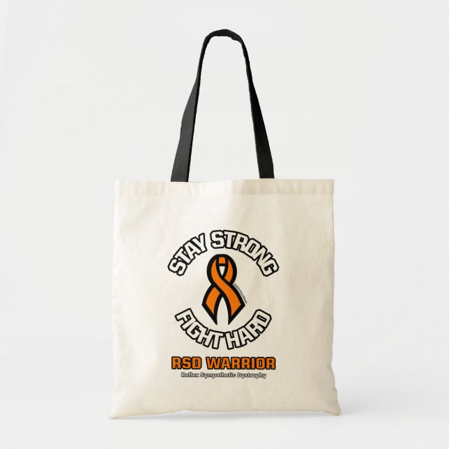 STAY STRONG FIGHT HARD...RSD TOTE BAG (Front)