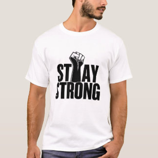 Stay Strong Fist Icon Tee
