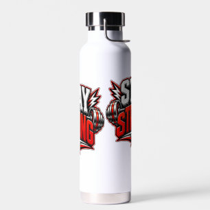 Stay Strong Fitness Motivation Gym Workout Design Water Bottle