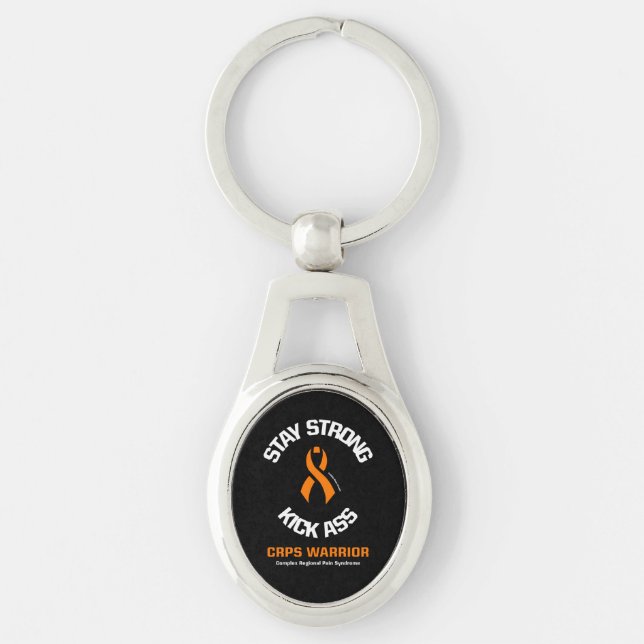 STAY STRONG KICK...CRPS KEY RING (Front)