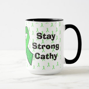 "Stay Strong" Personalised Lyme Awareness Mug
