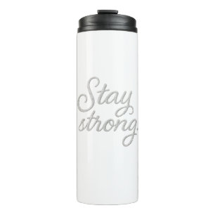 Stay Strong   Tri-Blend Shirt Two-Tone Coffee Mug