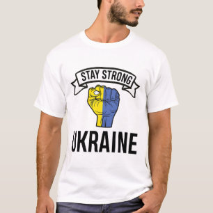 Stay Strong Ukraine - Peace - Freedom T-Shirt
