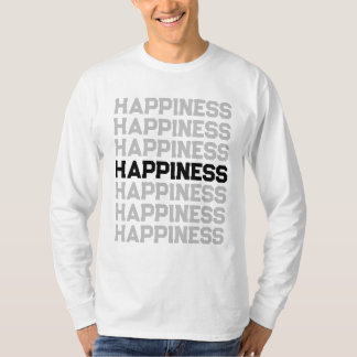 Stay Stylish with Happiness Full Sleeve T-Shirt