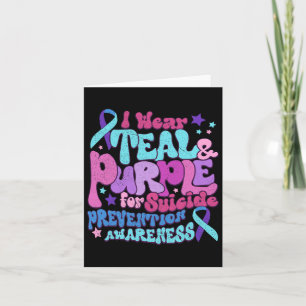 Stay Suicide Prevention Awareness Mental Health I Card