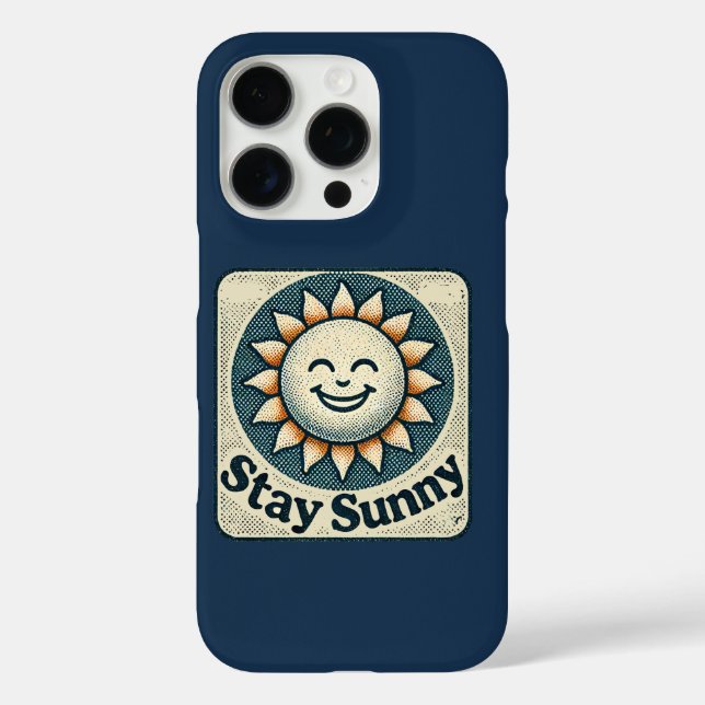 Stay Sunny Happy Sunshine                          Case-Mate iPhone Case (Back)