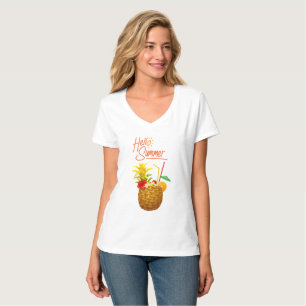 Stay Sweet Stay Sunny–Hello Summer Pineapple Shirt