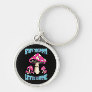 Stay Trippy! Little Hippie Key Ring