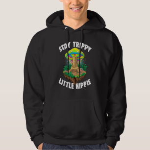 Stay Trippy Little Hippie Magic Psilocybin Mushro Hoodie