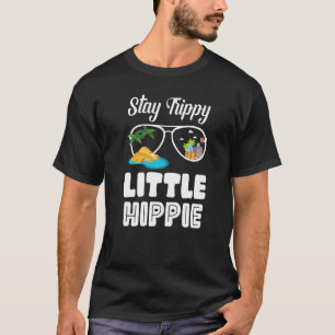 Stay Trippy Little Hippie Vintage Retro Peace Love T-Shirt