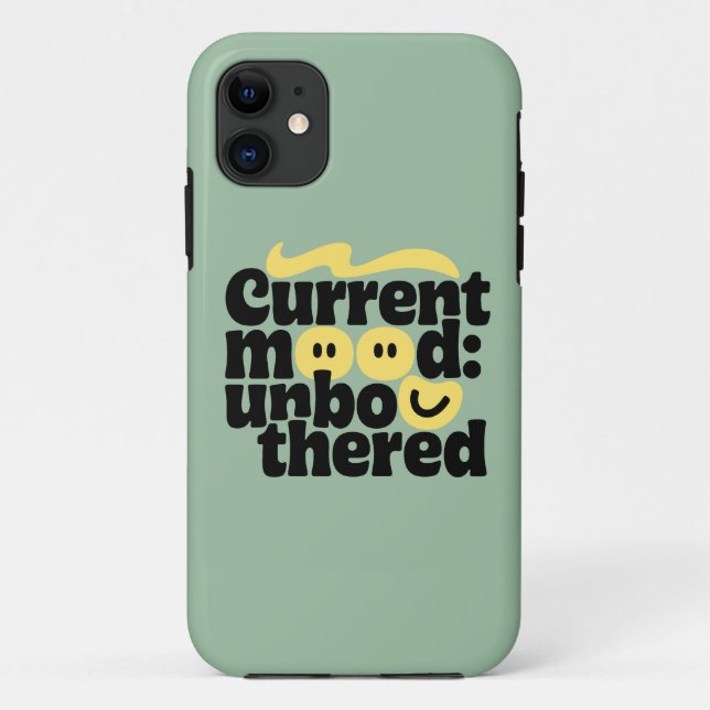 Stay Unbothered Case-Mate iPhone Case (Back)