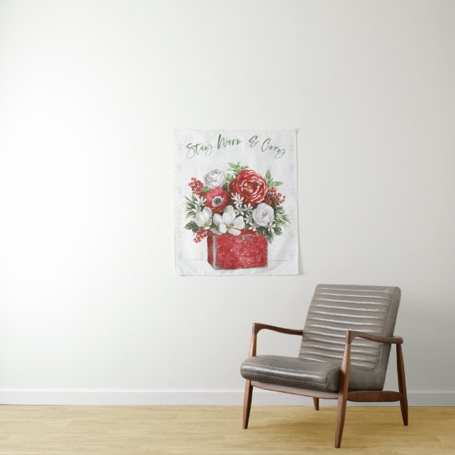 Stay Warm & Cozy Tapestry (In Situ)