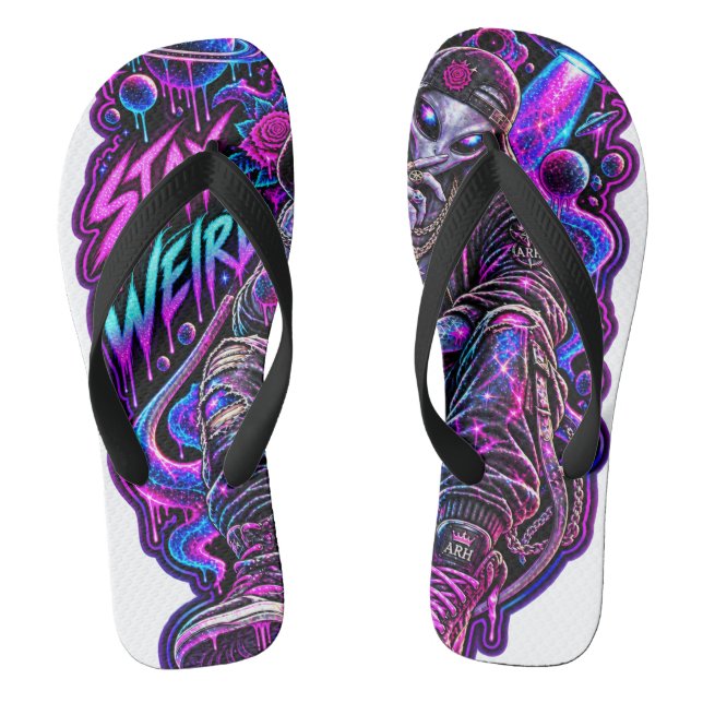 Stay weird - ARH Jandals (Footbed)