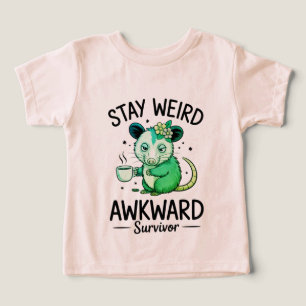 Stay Weird Awkward Survivor Design