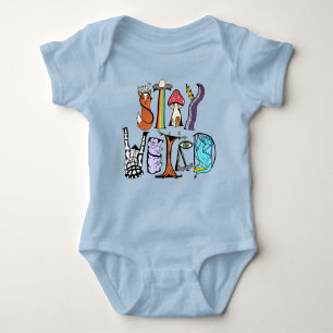 Stay Weird Baby Bodysuit
