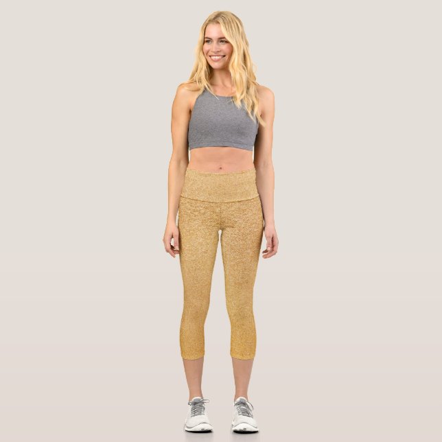 Stay Weird Capri Leggings (Front)