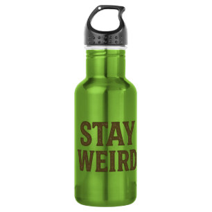 Stay Weird Retro Streetwear  532 Ml Water Bottle