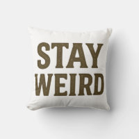 Stay Weird Retro Streetwear