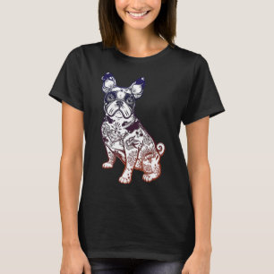 Stay Weird Vintage French Bulldog Tattoo Pet Lover T-Shirt