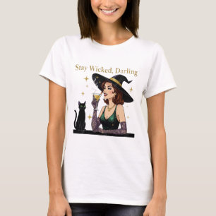 "Stay Wicked, Darling" Statement T-Shirt