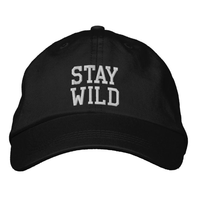 Stay Wild Adventure Cap (Front)
