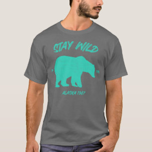 Stay Wild Alaska Bear TShirt