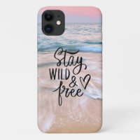 Stay Wild And Free | Beach Photography Quote