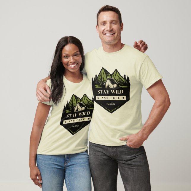 Stay Wild and Free T-Shirt (Unisex)