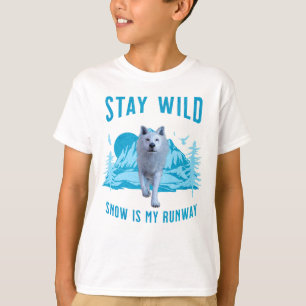 Stay Wild Arctic Wolf T-Shirt