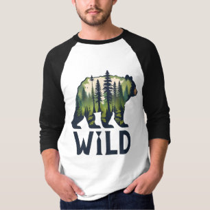 Stay Wild Bear Tee – Adventure Awaits!