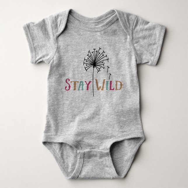 Stay Wild Bodysuit (Front)