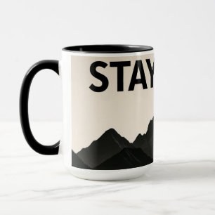 Stay Wild – Bold, Free‑Spirited Phrase Mug