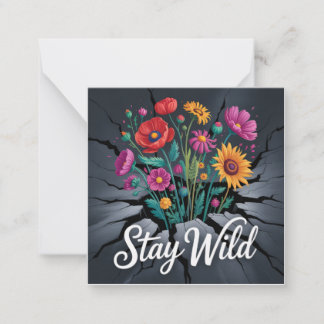 Stay Wild Card