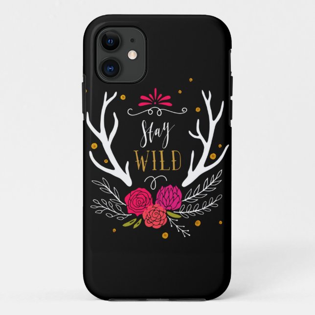 Stay Wild Case-Mate iPhone Case (Back)