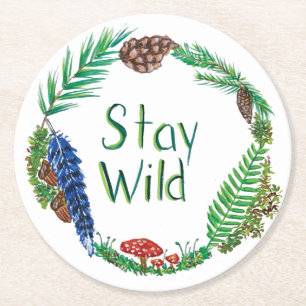 Stay Wild Coaster Set
