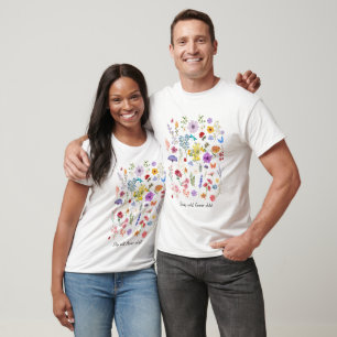 Stay Wild Colourful Vibrant Modern Nature Lover T-Shirt