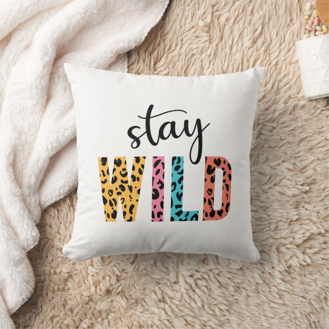 Stay Wild Cushion (Blanket)