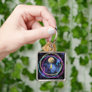 Stay wild - Dance Moon Galaxy Key Ring