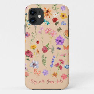 Stay Wild Flower Child Embrace Nature Case-Mate iPhone Case