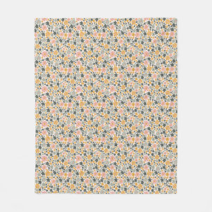 Stay Wild, Flower Child Fleece Blanket