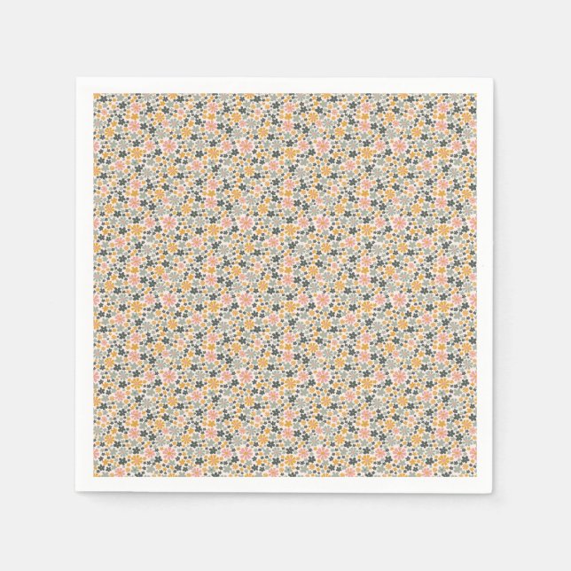 Stay Wild, Flower Child Napkin (Front)