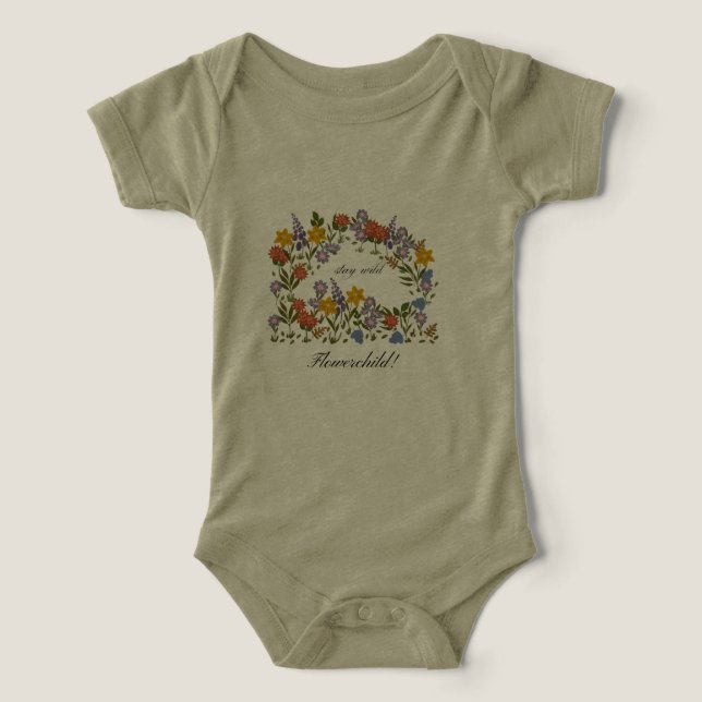 Stay wild flowerchild! (Design Front)
