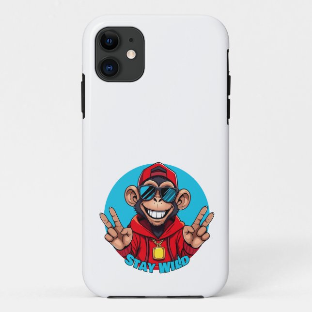 Stay Wild – Funny Streetwear Case-Mate iPhone Case (Back)