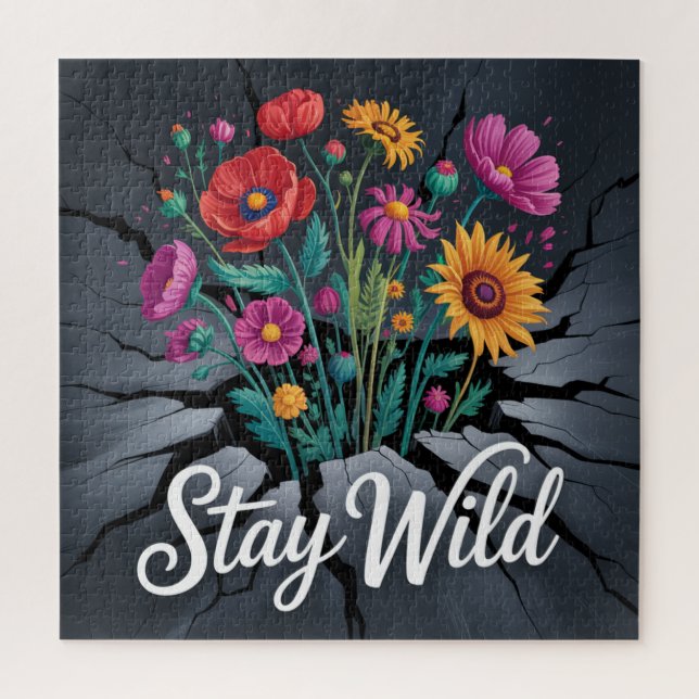 Stay Wild Jigsaw Puzzle (Vertical)