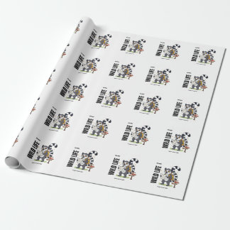 Stay Wild Lemur Life - Madagascar Vibes Cute lemur Wrapping Paper
