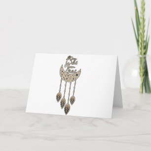 Stay Wild Moon Child Blank Card