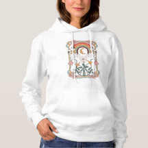 Stay wild moon child celestial art deco rainbow