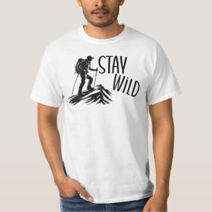 Stay Wild, Mountain Adventure T-Shirt